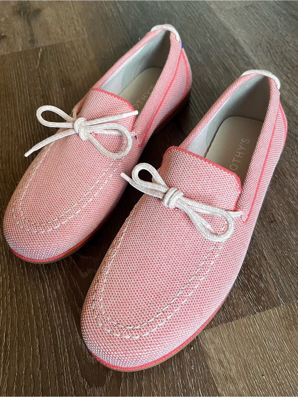 Rothy's Women's The Boat Shoe Pink New Without Box Size 8.5 - Picture 2 of 7